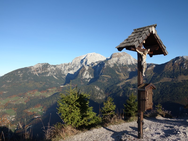 Gipfelkreuz Grünstein Schönau