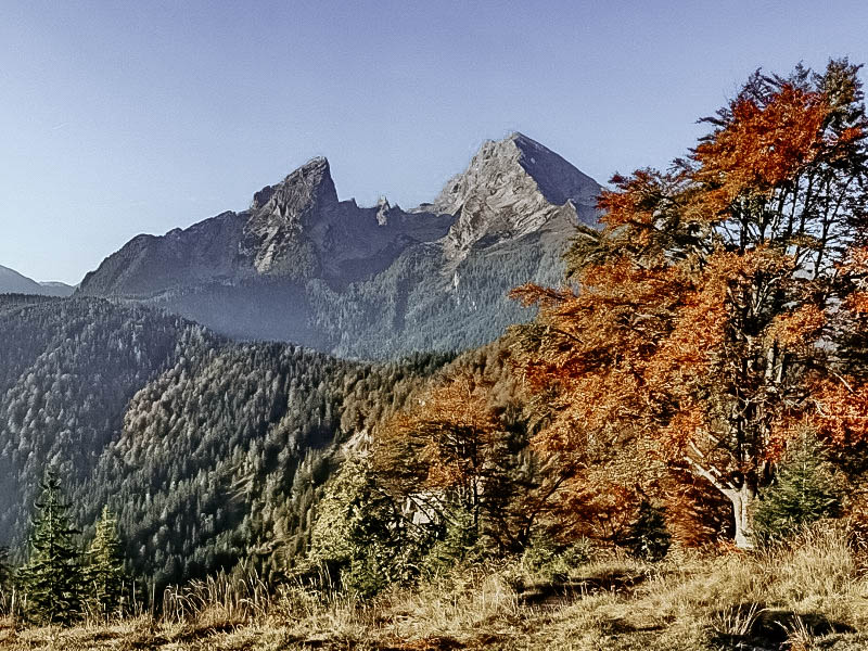 Herbst Wandern Berchtesgaden